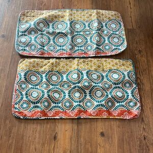 2 King size pillow shams